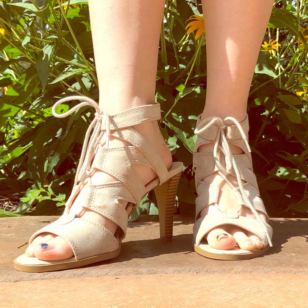 Kohl’s Lace Up High Heels